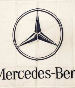 Mercedes Benz Flag AMG White 3X5 Ft Polyester Banner USA 90x150cm