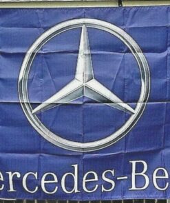 Mercedes Benz Flag AMG Blue 3X5 Ft Polyester Banner USA 90x150cm