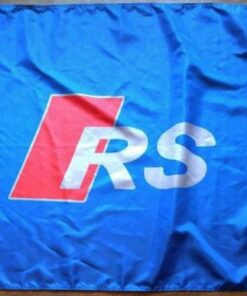 Audi RS Flag 3X5 Ft Polyester Banner USA 90x150cm