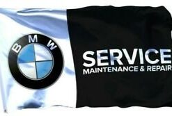 BMW M Series Car Racing Flag 3X5 Ft Polyester Banner USA 90x150cm