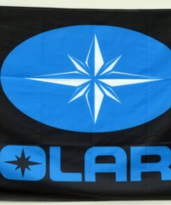 Polaris Flag ATV Off Road Jet Ski Black 3X5 Ft Polyester Banner USA 90x150cm