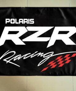 Polaris RZR Racing Flag 3X5 Ft Polyester Banner USA 90x150cm