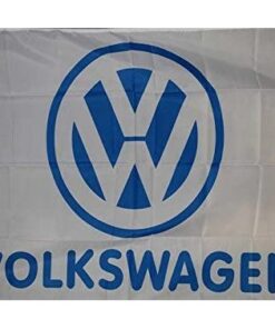 Volkswagen Vw Logo Car Flag 3X5 Ft Polyester Banner USA 90x150cm