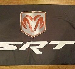 Dodge SRT Black Flag 3X5 Ft Polyester Banner USA 90x150cm