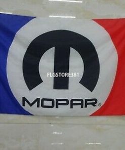 Dodge Chrysler Plymouth White Flag 3X5 Ft Polyester Banner USA 90x150cm