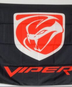Dodge Viper Flag 3X5 Ft Polyester Banner USA 90x150cm
