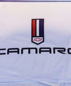 Chevrolet Camaro White Flag 3X5 Ft Polyester Banner USA 90x150cm