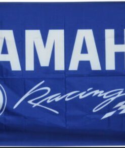 Yamaha Racing Flag 3X5 Ft Polyester Banner USA 90x150cm