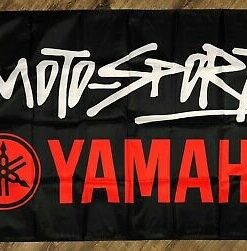 Yamaha Motorcycle Flag 3X5 Ft Polyester Banner USA 90x150cm