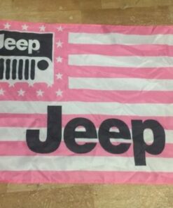 Jeep Flag White Star 3X5 Ft Polyester Banner USA 90x150cm