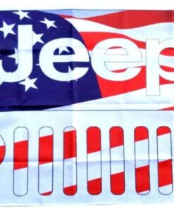 Jeep USA Flag 3X5 Ft Polyester Banner USA 90x150cm