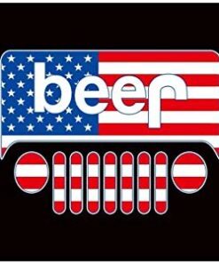 Jeep USA Flag 3X5 Ft Polyester Banner USA 90x150cm