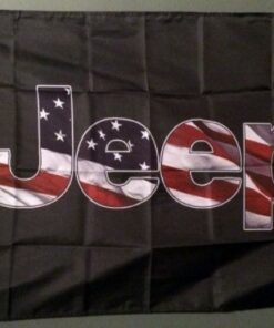 Jeep USA America Flag 3X5 Ft Polyester Banner USA 90x150cm