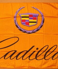 Cadillac Flag Orange 3X5 Ft Polyester Banner USA 90x150cm