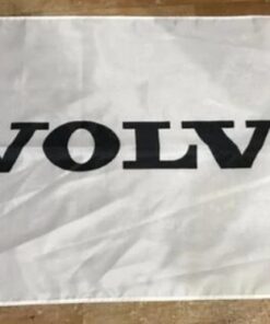 Volvo Flag White 3X5 Ft Polyester Banner USA 90x150cm