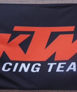 KTM Racing Team Flag 3X5 Ft Polyester Banner USA 90x150cm