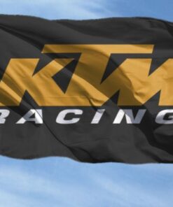 KTM Flag Black 3X5 Ft Polyester Banner USA 90x150cm