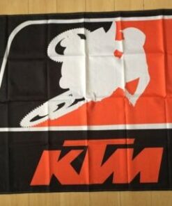 KTM Racing Flag Motorcross Off Road 3X5 Ft Polyester Banner USA 90x150cm