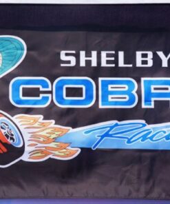 Ford Shelby Cobra Racing Flag 3X5 Ft Polyester Banner USA 90x150cm