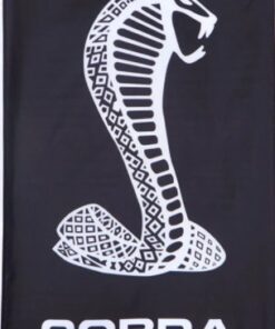 Ford Shelby Cobra Racing Flag Vertical 3X5 Ft Polyester Banner USA 90x150cm