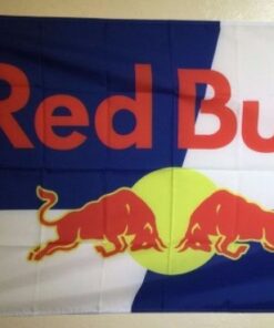 RedBull Flag Man Cave 3X5 Ft Polyester Banner USA 90x150cm Red Bull