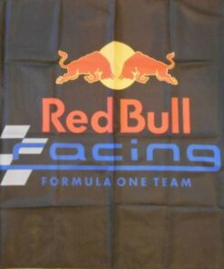 Red Bull Man Cave Automotive Racing Flag 3X5 Ft Polyester Banner USA 90x150cm RedBull