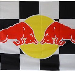Red Bull White Red Flag 3X5 Ft Polyester Banner USA 90x150cm RedBull