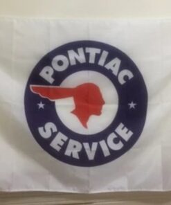 Pontiac Service Flag 3X5 Ft Polyester Banner USA 90x150cm