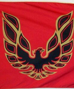 Pontiac FireBird Flag 3X5 Ft Polyester Banner USA 90x150cm