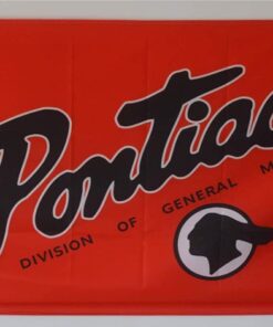 Pontiac Flag Red 3X5 Ft Polyester Banner USA 90x150cm