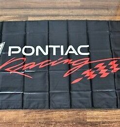 Pontiac Racing Car Flag 3X5 Ft Polyester Banner USA 90x150cm