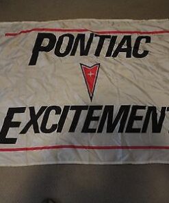 Pontiac Excitement Flag 3X5 Ft Polyester Banner USA 90x150cm