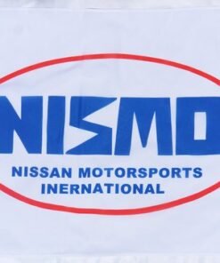 Nissan Car Flag White Blue 3X5 Ft Polyester Banner USA 90x150cm