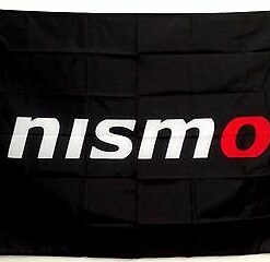 Nissan Nismo Car Flag Black 3X5 Ft Polyester Banner USA 90x150cm