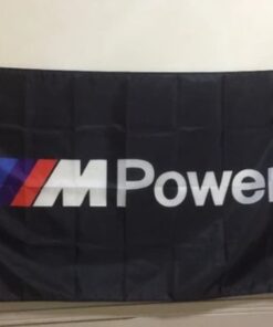BMW Power Flag 3X5 Ft Polyester Banner USA 90x150cm