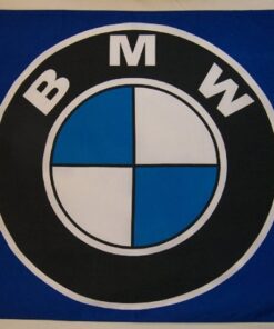 BMW Logo Flag 3X5 Ft Polyester Banner USA 90x150cm