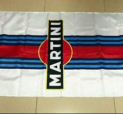Martini Racing Motor Flag 3X5 Ft Polyester Banner USA 90x150cm