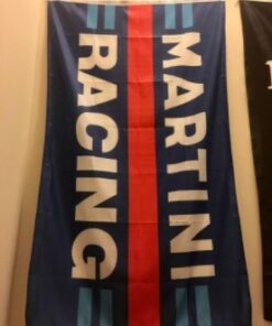 Martini Racing Team Color Flag Vertical 3X5 Ft Polyester Banner USA 90x150cm