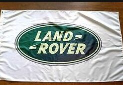 Land Rover White Flag 3X5 Ft Polyester Banner USA 90x150cm