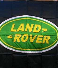 Land Rover Car Racing Flag Black Green 3X5 Ft Polyester Banner USA 90x150cm