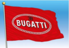 Bugatti Car Automotive Red Flag 3X5 Ft Polyester Banner USA 90x150cm