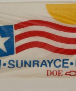 GM - Sunrayce - USA Flag 3X5 Ft Polyester Banner USA 90x150cm