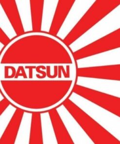 Datsun Racing Team Red White Flag 3X5 Ft Polyester Banner USA 90x150cm