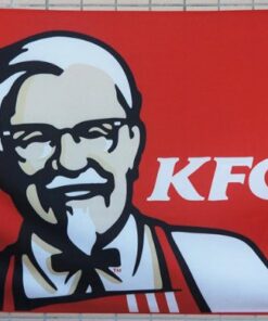 KFC Flag 3X5 Ft Polyester Banner USA 90x150cm