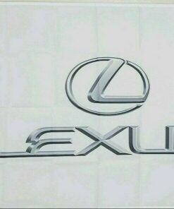 Lexus White Flag 3X5 Ft Polyester Banner USA 90x150cm