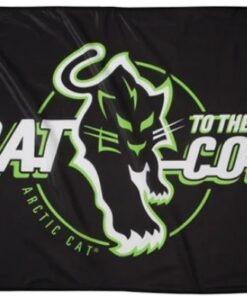 Arctic Cat Black Flag 3X5 Ft Polyester Banner USA 90x150cm