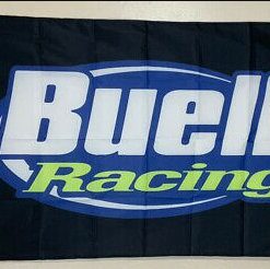 Buell American Racing Flag 3X5 Ft Polyester Banner USA 90x150cm