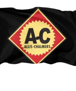 Allis Chalmers Black Flag 3X5 Ft Polyester Banner USA 90x150cm