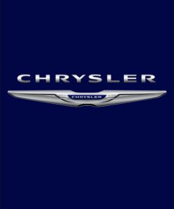 Chrysler Blue Flag Vertical 3X5 Ft Polyester Banner USA 90x150cm