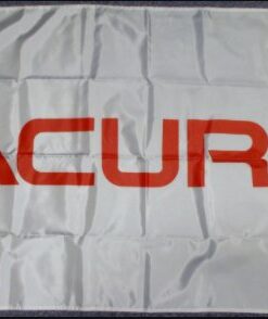 Acura Sport White Flag 3X5 Ft Polyester Banner USA 90x150cm